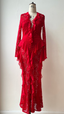 MADE TO ORDER - Lace Frill Maxi Dress