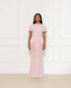 The Flounce Maxi Dress - Pink Sky - Made to Order