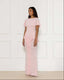 The Flounce Maxi Dress - Pink Sky - Made to Order