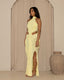 The Move Maxi Dress - Lemon - Made To Order